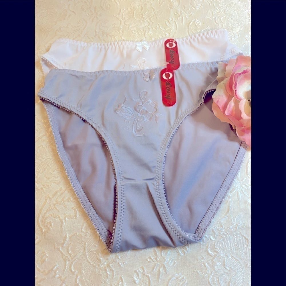 🥀Lacy assorted embroidery Floral  Sexy Panties XL